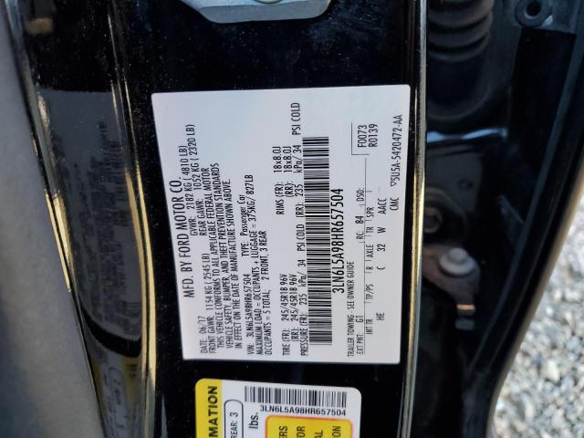 2017 LINCOLN MKZ PREMIE 3LN6L5A98HR657504