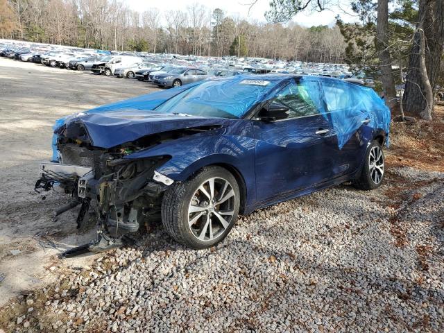 NISSAN MAXIMA 3.5 2018 blue  gas 1N4AA6AP3JC375872 photo #1