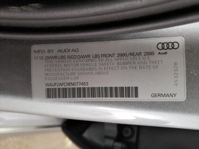 WAUF2AFC9EN077453 | 2014 AUDI S6