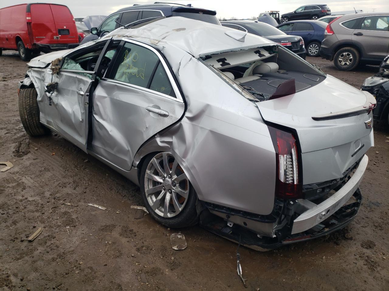 1G6AF5SX8J0169410 2018 Cadillac Ats Luxury