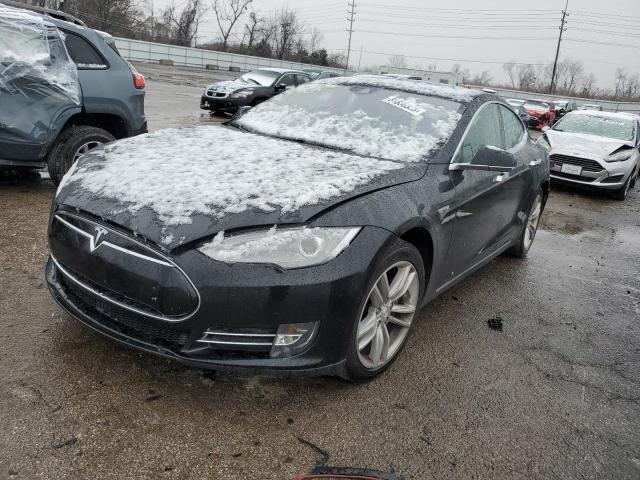 2014 Tesla Model S de vânzare în Cahokia Heights, IL - Front End