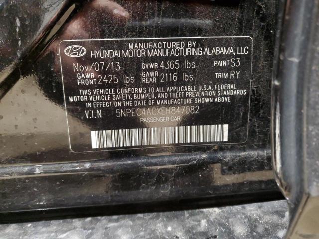 5NPEC4ACXEH847082 | 2014 HYUNDAI SONATA SE