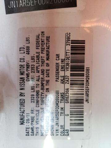 2013 Nissan Gt-R Premium VIN: JN1AR5EF0DM260081 Lot: 82692883