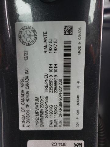2023 HONDA CR-V SPORT - 2HKRS6H90PH201238