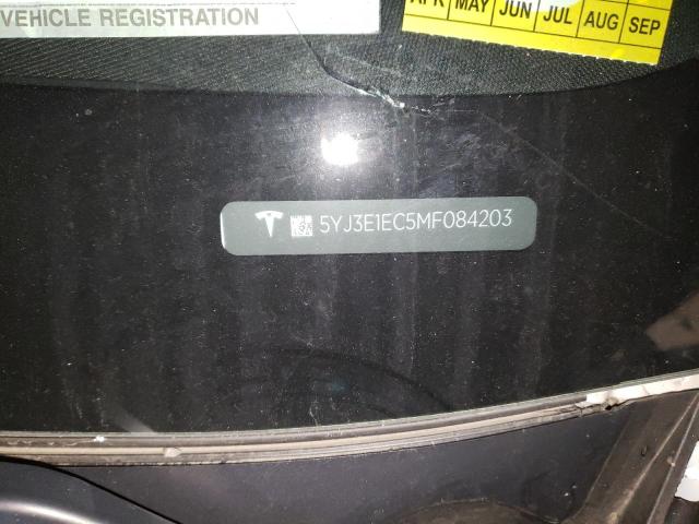 5YJ3E1EC5MF084203 | 2021 TESLA MODEL 3