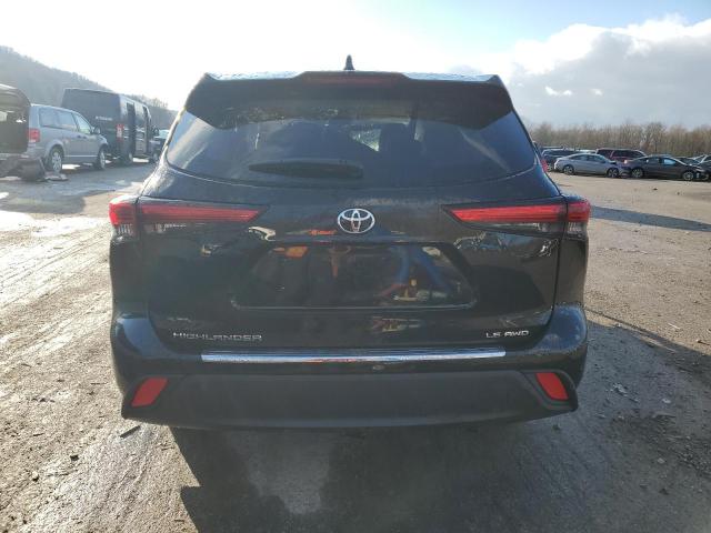 VIN 5TDBZRBH1MS154807 2021 Toyota Highlander, L no.6