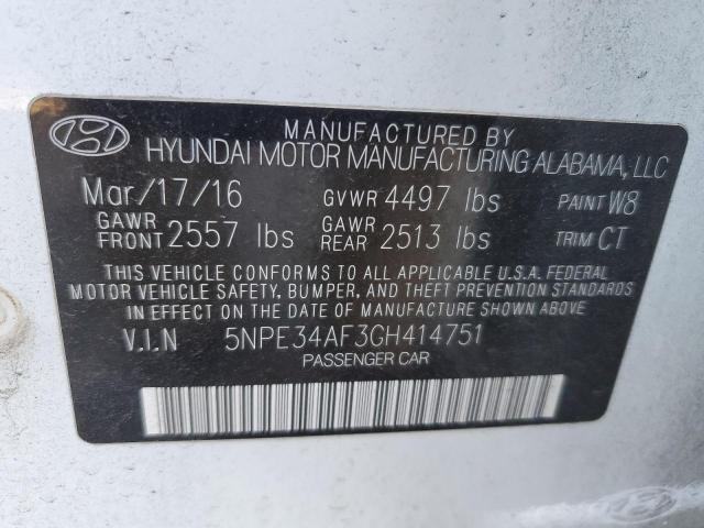 5NPE34AF3GH414751 | 2016 HYUNDAI SONATA SPO