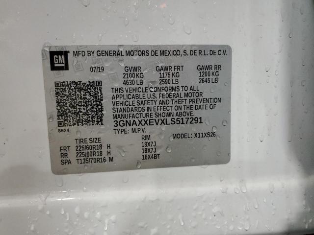 3GNAXXEVXLS517291 | 2020 CHEVROLET EQUINOX PR