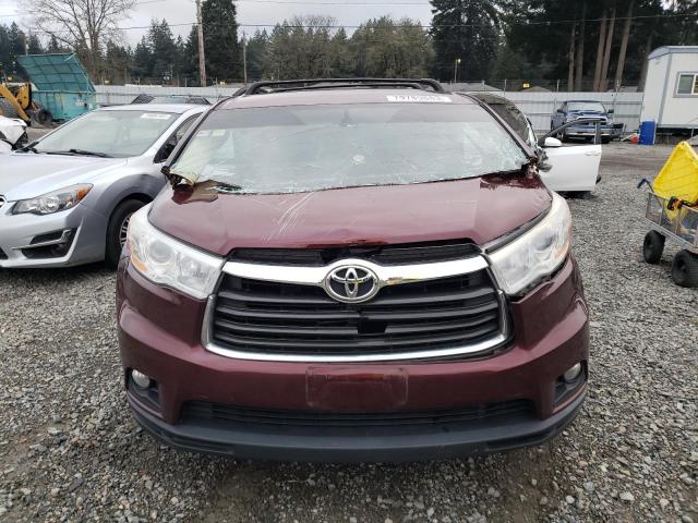 VIN 5TDBKRFHXES025156 2014 Toyota Highlander, LE no.5