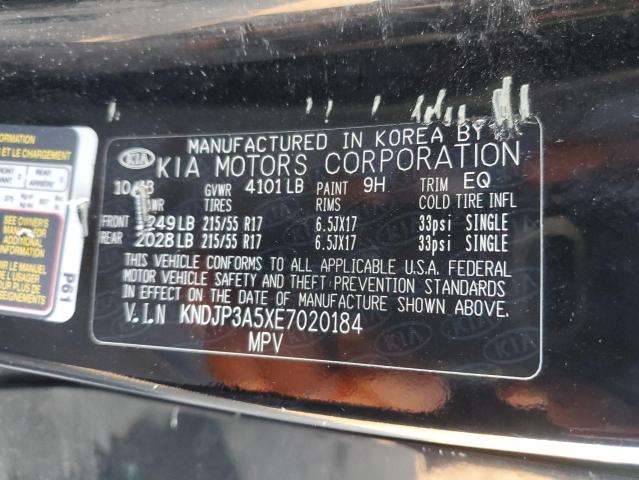 KNDJP3A5XE7020184 | 2014 KIA SOUL +