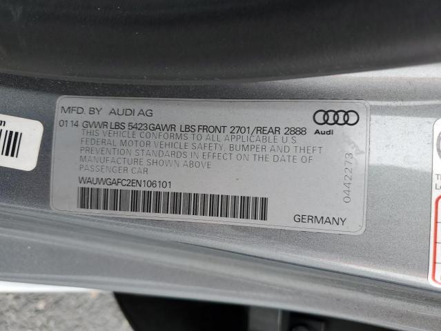 VIN WAUWGAFC2EN106101 2014 Audi A7, Premium Plus no.12