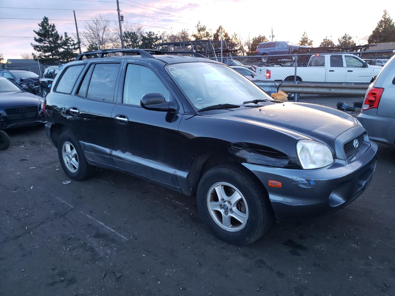 KM8SC73E74U666976 2004 Hyundai Santa Fe Gls