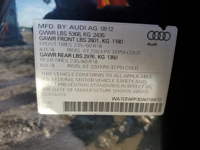 VIN WA1CFAFP3DA018878 2013 Audi Q5, Premium no.13