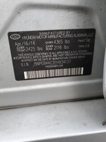 5NPEB4AC2EH934137 | 2014 HYUNDAI SONATA GLS