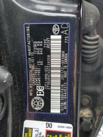 2016 TOYOTA COROLLA L - 2T1BURHEXGC529358