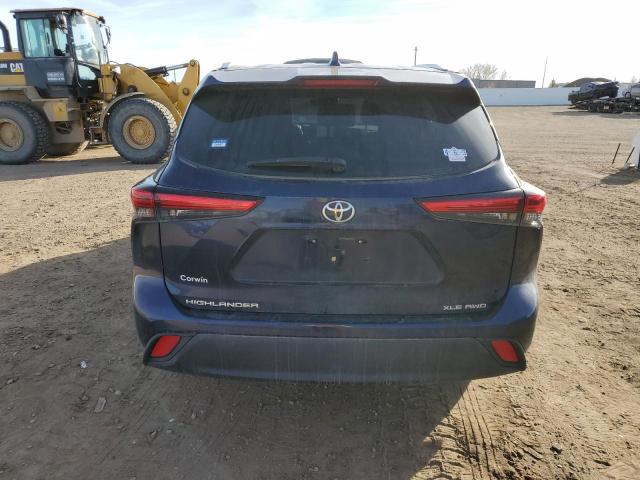 VIN 5TDHZRBH8MS113732 2021 Toyota Highlander, Xle no.6