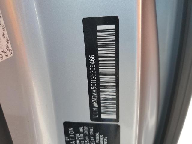 2016 KIA SEDONA L - KNDMA5C11G6206466