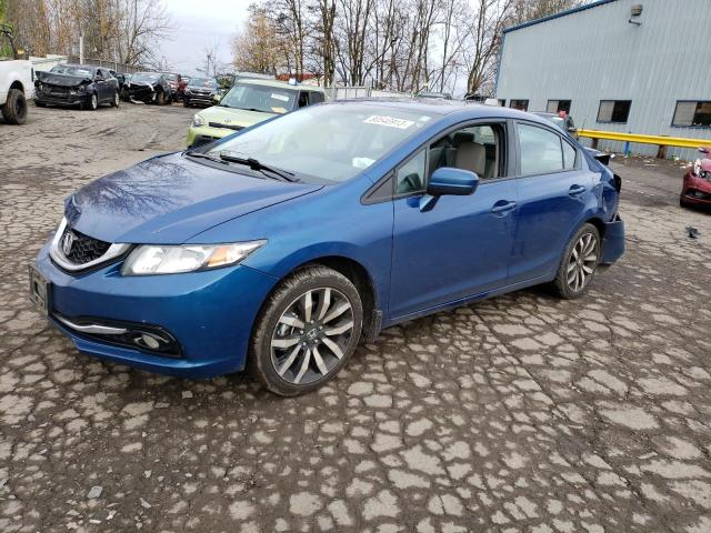 2015 HONDA CIVIC EXL 19XFB2F96FE211239