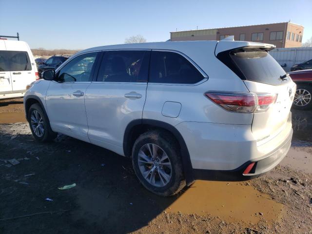 VIN 5TDBKRFH9ES029151 2014 Toyota Highlander, LE no.2