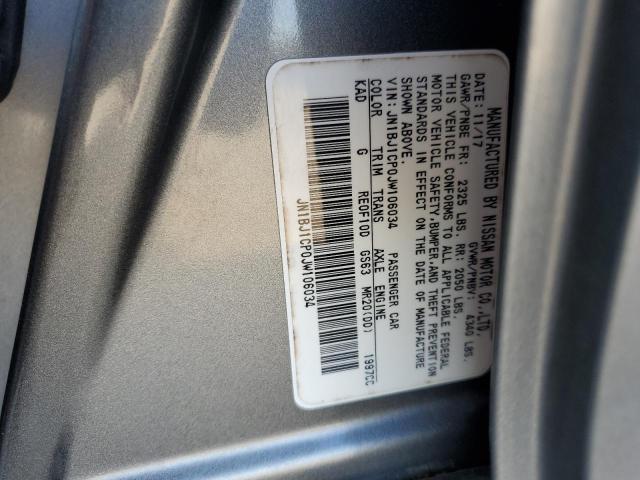 2018 NISSAN ROGUE SPT JN1BJ1CP0JW106034