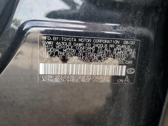 2020 LEXUS IS 300 F-S JTHGA1D2XL5108399