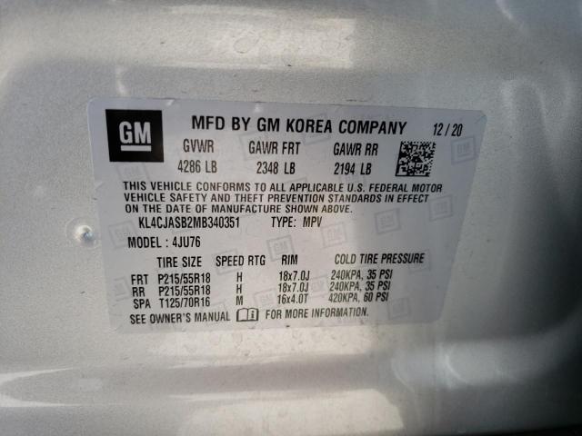 KL4CJASB2MB340351 | 2021 BUICK ENCORE PRE