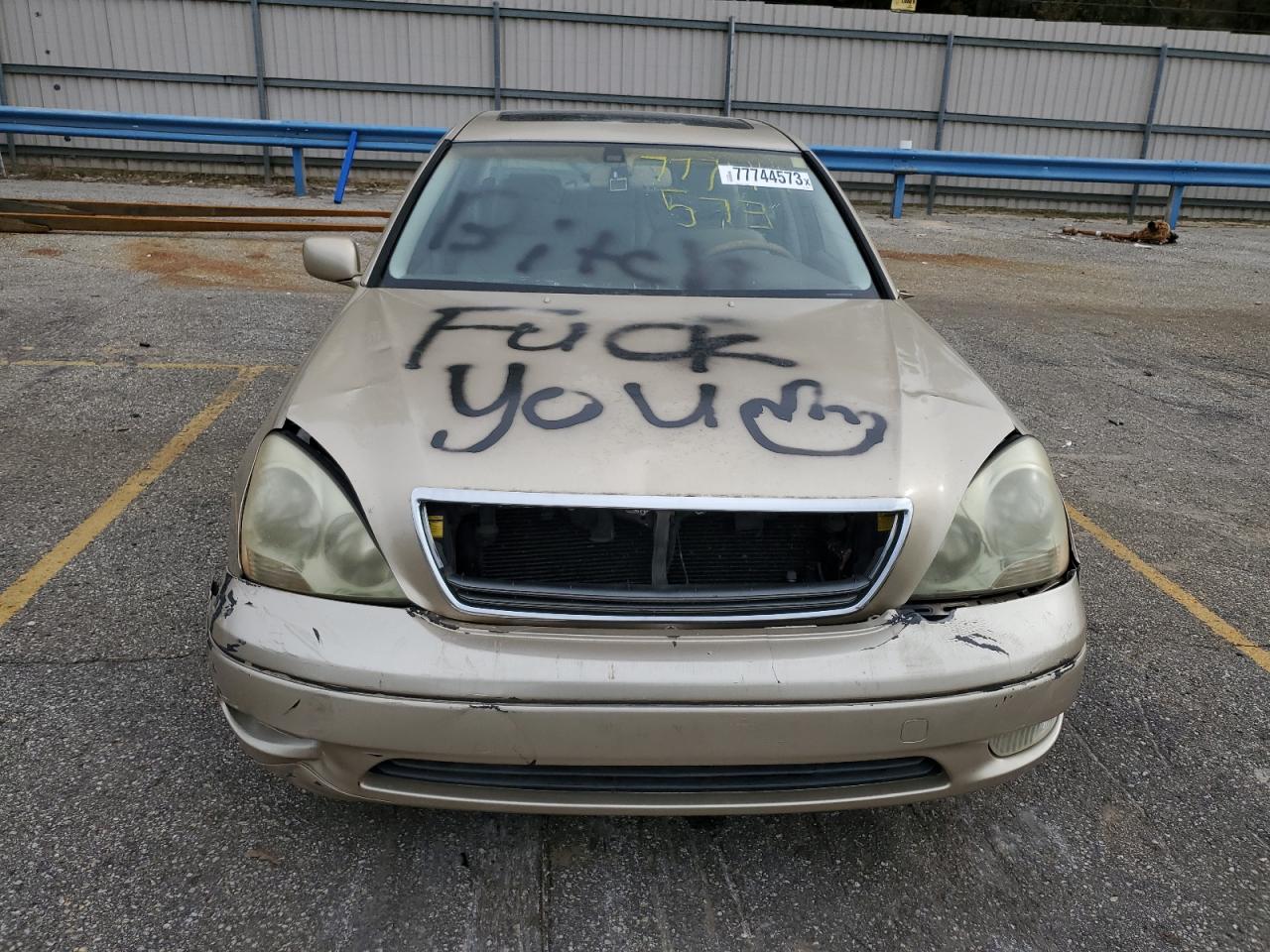 jthbn30f810038091 JTHBN30F810038091 2001 Lexus Ls 430