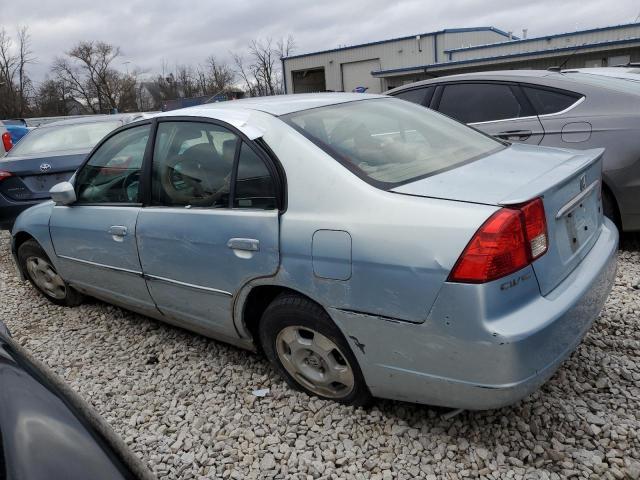 2003 Honda Civic Hybrid VIN: JHMES96673S019135 Lot: 79276083