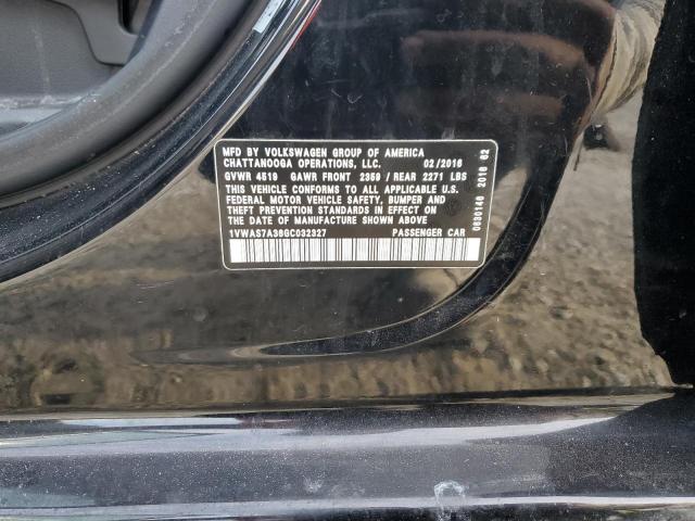 2016 VOLKSWAGEN PASSAT S - 1VWAS7A36GC032327