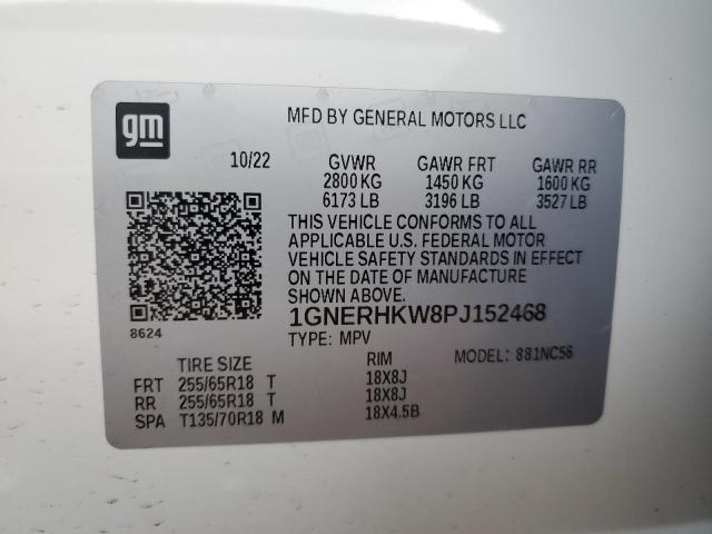 1GNERHKW8PJ152468 | 2023 CHEVROLET TRAVERSE L