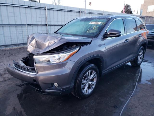 5TDKKRFH9FS110300 | 2015 TOYOTA HIGHLANDER