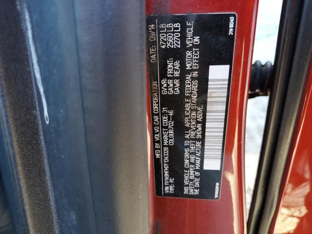 2015 VOLVO S60 PLATIN - YV149MFM7F1343328