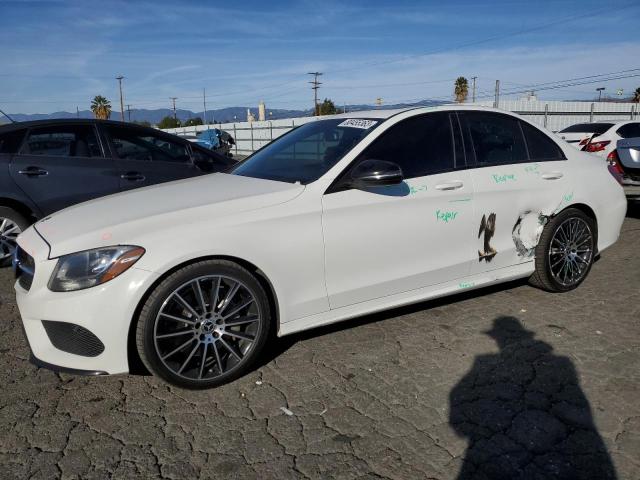 55SWF4JB0JU275143 2018 MERCEDES-BENZ C-CLASS, photo no. 1