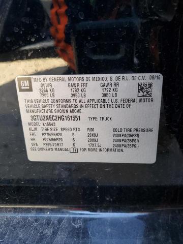 3GTU2NEC2HG161551 | 2017 GMC SIERRA K15