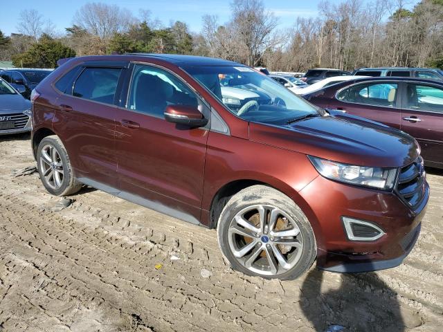 Vin: 2fmtk4apxfbb37704, lot: 80095003, ford edge sport 20154