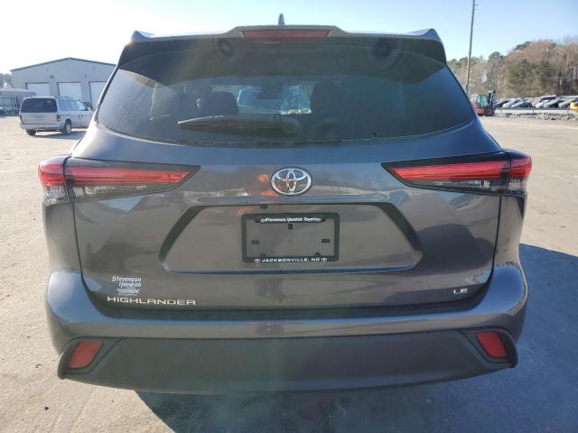 VIN 5TDZZRAH5MS522776 2021 Toyota Highlander, L no.6