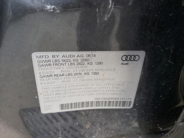 VIN WA1DGAFP0EA131173 2014 Audi Q5, Premium Plus no.12