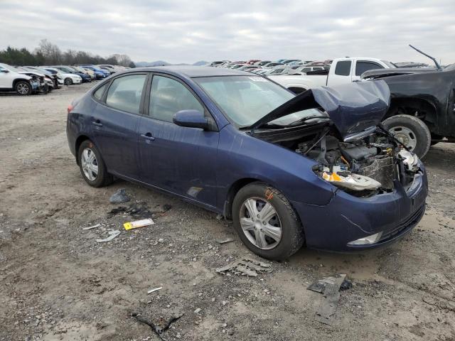 KMHDU4ADXAU874893 | 2010 Hyundai elantra blue