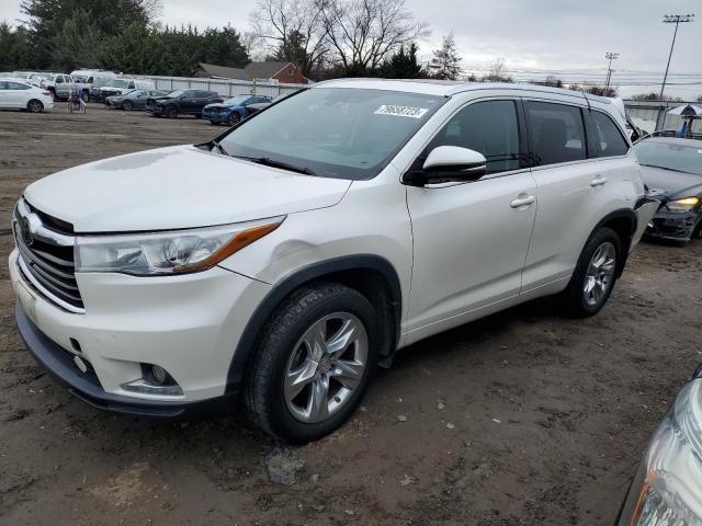 VIN 5TDDKRFH6ES064075 2014 Toyota Highlander, Limited no.1