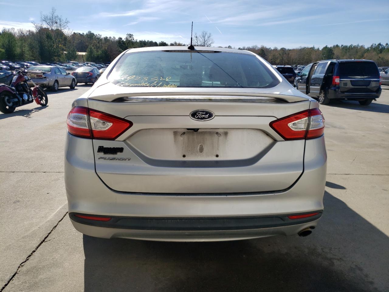 2016 FORD FUSION S 2.5L  4(VIN: 3FA6P0G77GR375585