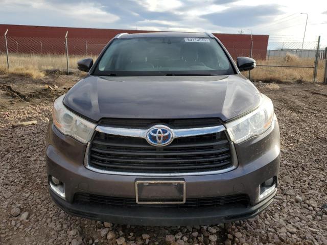 VIN 5TDDCRFH0FS012570 2015 Toyota Highlander, Hybri... no.5