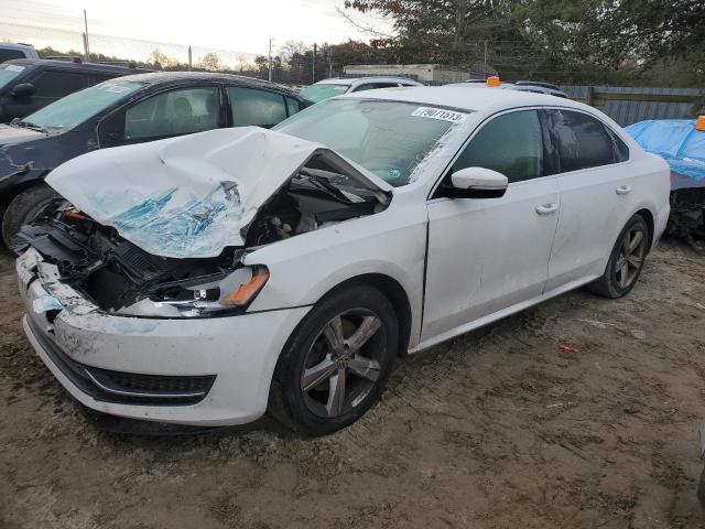 Lot #2407262983 2013 VOLKSWAGEN PASSAT salvage car