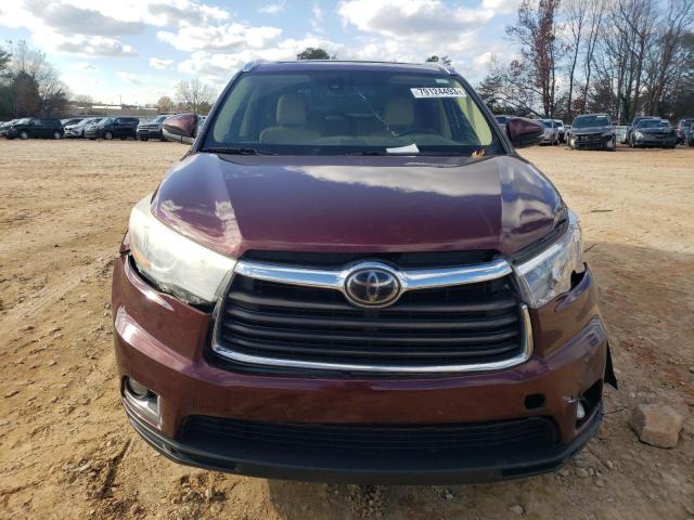 VIN 5TDYKRFH1FS059661 2015 Toyota Highlander, Limited no.5