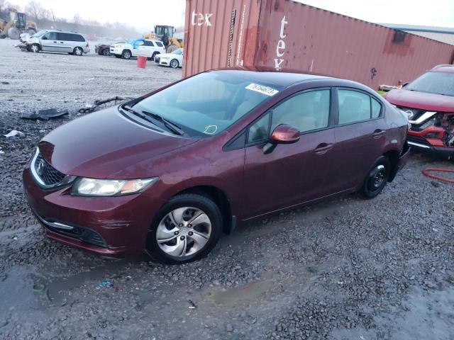 Vin: 19xfb2f51de009449, lot: 76764673, honda civic lx 2013 img_1