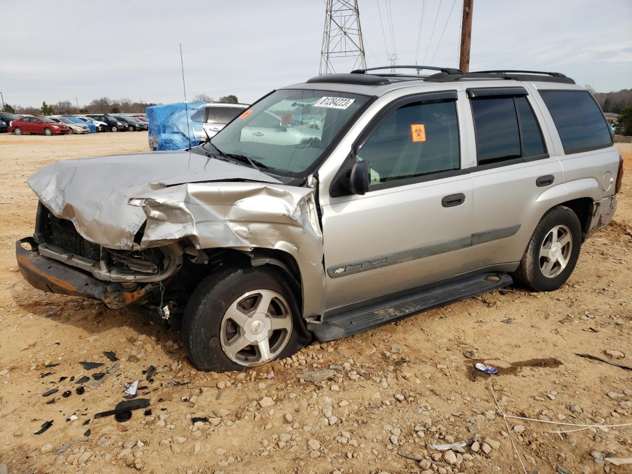 1GNDT13S142443352 2004 Chevrolet Trailblazer Ls