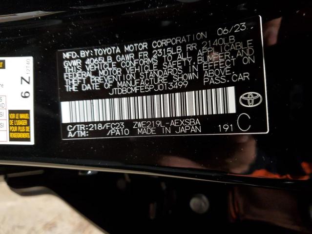 JTDBCMFE5PJ013499 | 2023 Toyota corolla le