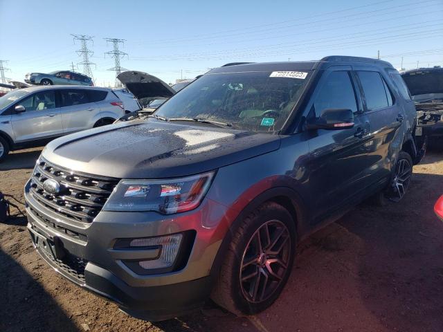 Lot #2244655001 2017 FORD EXPLORER S salvage car