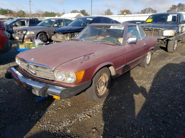 1982 Mercedes-Benz 380 Sl VIN: WDBBA45A3CB010186 Lot: 79716993