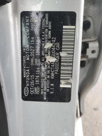 KMHCT4AE5GU044242 2016 Hyundai Accent Se