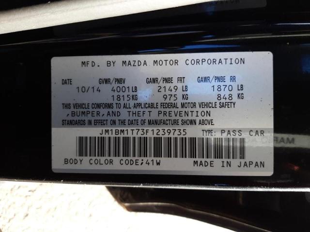 2015 MAZDA 3 SV - JM1BM1T73F1239735
